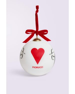 Fiorucci Cupid Christmas Bauble - Red