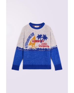 Fiorucci Windsurfing Mohair Jumper - Blue