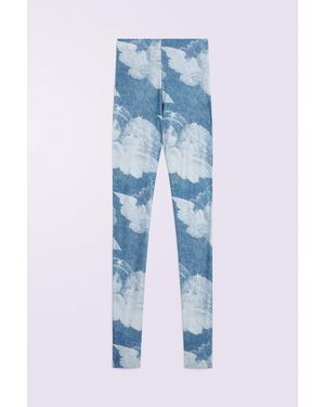 Fiorucci Angels Semi-Footed Leggings - Blue
