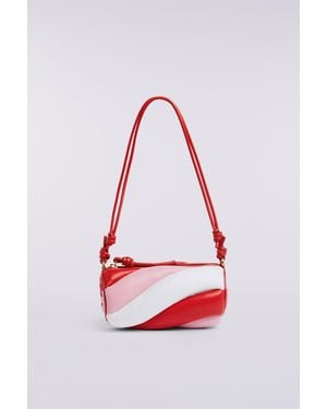 Fiorucci Mella Leather Mini Bag Multi - Red