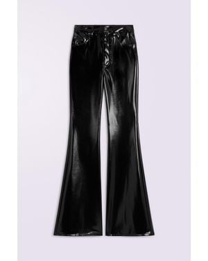 Fiorucci Vinyl Flared Trousers - White