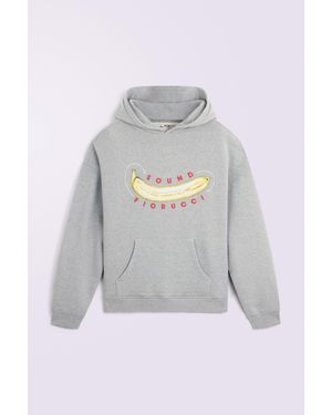 Fiorucci Banana Sound Hoodie - White