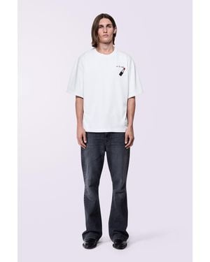 Fiorucci Lipstick Patch T-Shirt - White