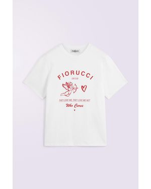 Fiorucci Cupid Love Club T-Shirt - White