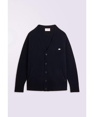 Fiorucci Angels Patch Oversized Cardigan - Red