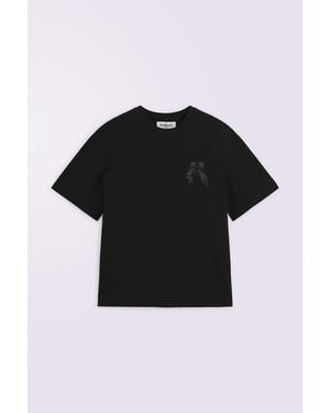 Fiorucci Kissing Angels T-Shirt - Black