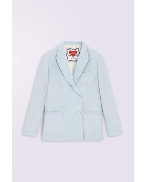 Fiorucci Double Breasted Blazer - Blue