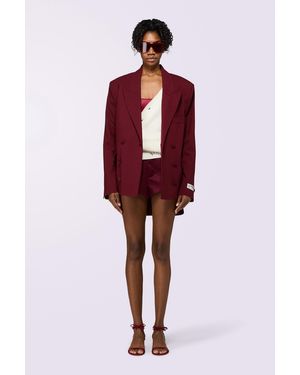 Fiorucci Double Breasted Blazer - Red