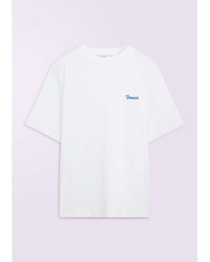 Fiorucci Cursive Logo Regular T-Shirt - White