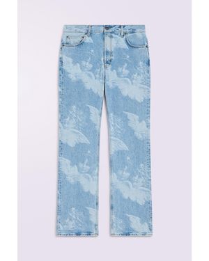 Fiorucci Angels Straight Fit Jeans Light - Blue