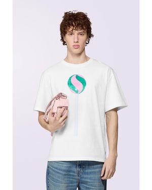 Fiorucci Lollipop Graphic T-Shirt - White
