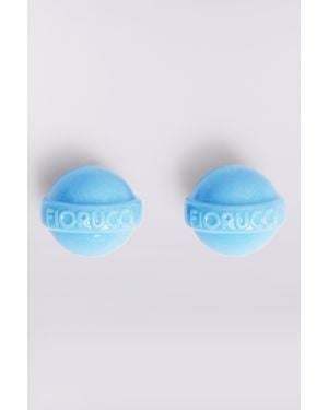 Fiorucci Lollipop Earrings - Blue