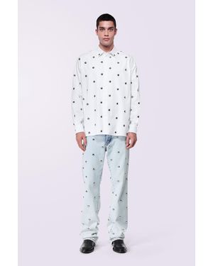 Fiorucci Stud Shirt - White
