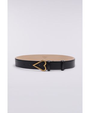 Fiorucci Heart Leather Belt - Multicolour