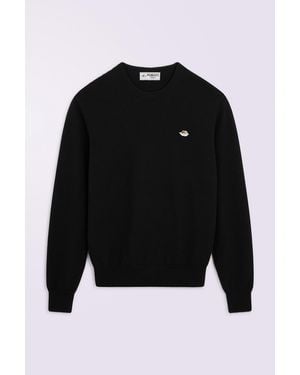 Fiorucci Angels Patch Knit Jumper - Black