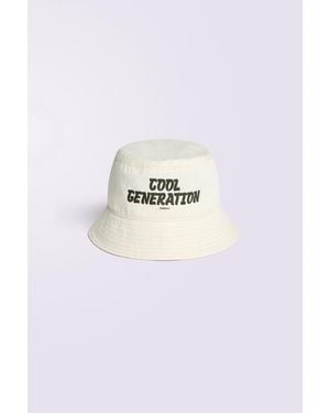 Fiorucci Cool Generation Bucket Hat Cream - Pink