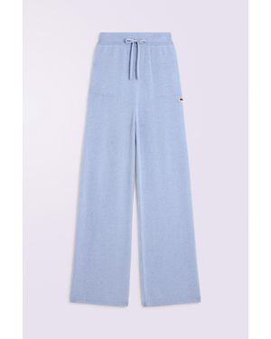 Fiorucci Angels Patch Knit Trousers Light - Blue