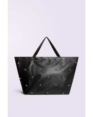Fiorucci Stud Tote Bag - Black