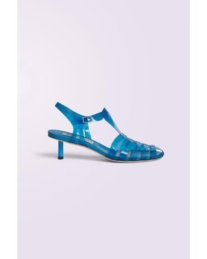 Fiorucci Jelly Kitten Heels - Blue