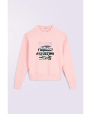 Fiorucci Abduction Regular Sweatshirt - Pink