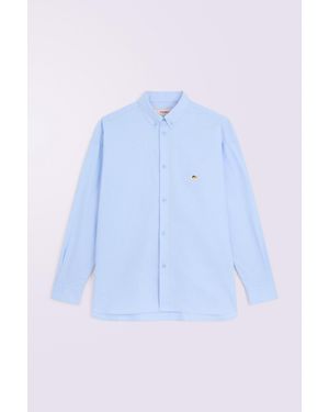 Fiorucci Angels Patch Shirt - Blue