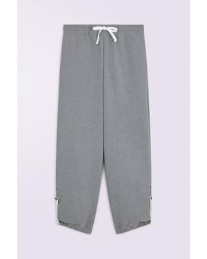 Fiorucci Cupid Embroidered Joggers - Grey