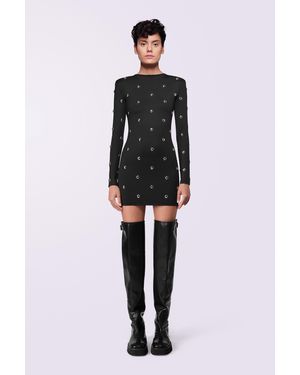 Fiorucci Stud Mini Dress - Black