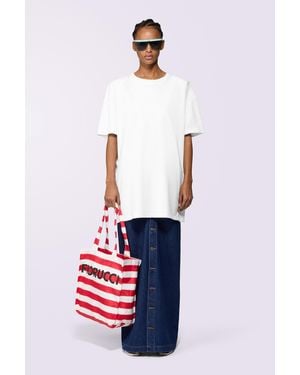 Fiorucci Cash And Carry Mini T-Dress - White