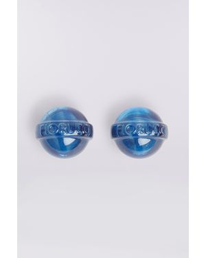 Fiorucci Mini Lollipop Earrings - Blue