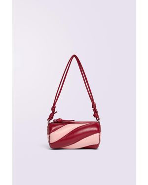 Fiorucci Mella Leather Mini Bag Multi - Red
