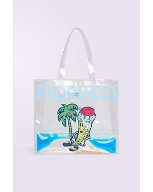 Fiorucci Ice Cream Tote Bag Multi - White