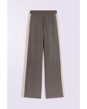 Fiorucci Herringbone Trousers - White