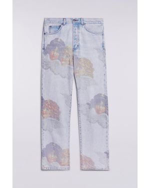 Fiorucci Angels Regular Fit Jeans Bleach - Multicolour