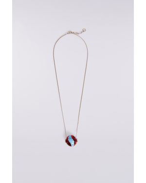 Fiorucci Lollipop Necklace Multi - Blue