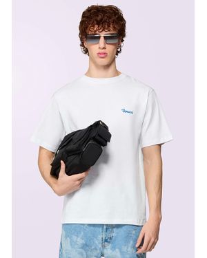 Fiorucci Cursive Logo Regular T-Shirt - White