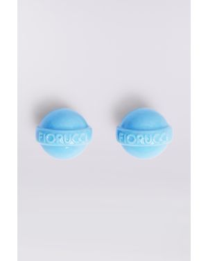 Fiorucci Mini Lollipop Earrings - Blue