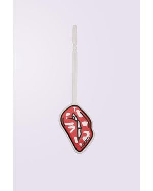 Fiorucci Lips Luggage Tag - White