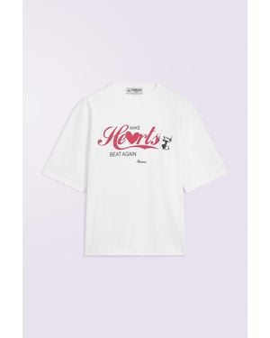 Fiorucci Make Hearts Beat Again T-Shirt - Pink
