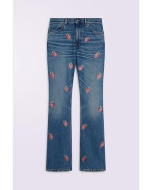 Fiorucci Raspberry Flare Jeans Mid - Blue