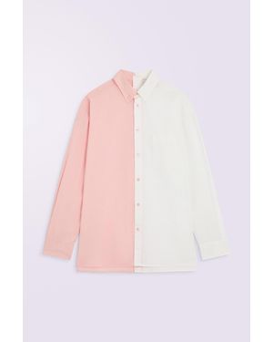 Fiorucci Open Back Shirt - Pink