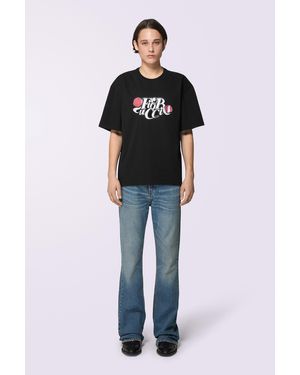 Fiorucci Lollipop Logo T-Shirt - Blue