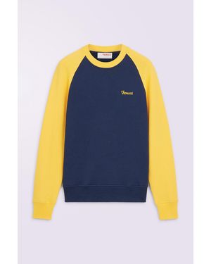 Fiorucci Logo Raglan Sweatshirt - Blue