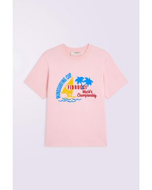 Fiorucci Windsurfing Regular T-Shirt - Red