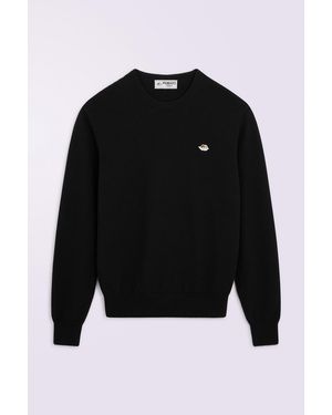 Fiorucci Angels Patch Knit Jumper - Black