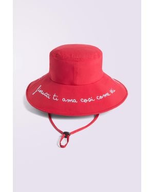 Fiorucci Embroidered Bucket Hat