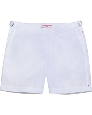 Orlebar Brown Bulldog Buckle Detailed Swim Shorts - Blue