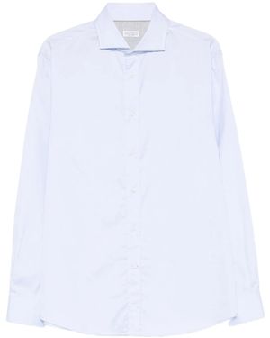 Brunello Cucinelli Long-sleeve Shirt - White