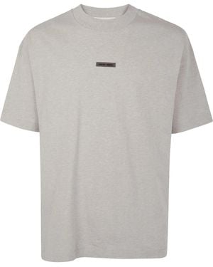 Fear Of God Logo-motif T-shirt - Gray