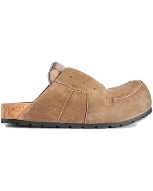 Balenciaga Dumbo Mules - Natural