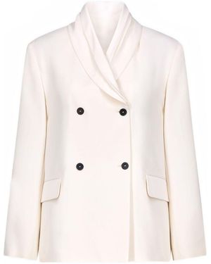 Loulou de Saison Jiha Shawl Collar Jacket - Natural